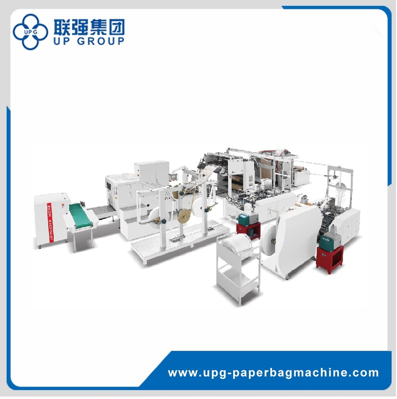 LQ-R450BT/F Fully Auto Roll-Fed Square Bottom Paper Bag Machine （Twist & Flat Handle）