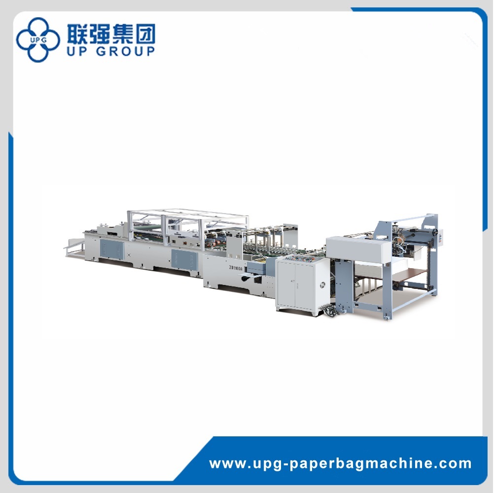 LQ-Z1100AS Semi Automatic Kraft Paper Shopping Bag Tube Forming Machine