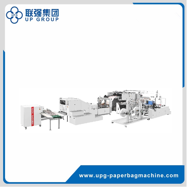 LQ-R330F/450F Fully Auto Roll-Fed Square Bottom Paper Bag Machine With Handle Inline